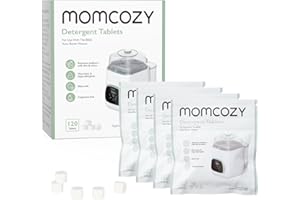 Momcozy Offizieller Flaschenreiniger-Waschblock, parfümfrei und babysicher, passend für Momcozy Flaschenreiniger,120 Tabs