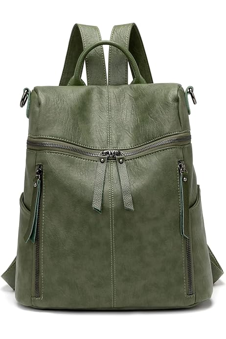 Zaino Donna In Pelle PU Con Portafoglio - Elegante E Capiente - Foto 8