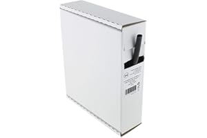 SEKI Gaine thermorétractable Noire 3:1 avec adhésif 6,0-2,0 mm 3,5 m