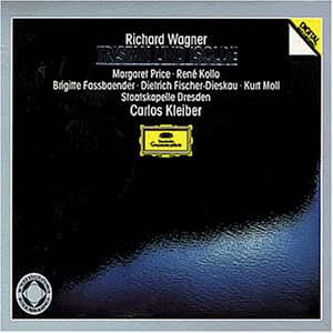 Wagner Tristan Und Isolde Gesamtaufnahme Margaret Price Rene Kollo Brigitte Fassbaender Dietrich Fischer Dieskau Kurt Moll Staatskapelle Dresden Carlos Kleiber Richard Wagner Amazon De Musik