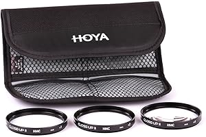 Hoya 77 mm HMC Close-Up Lot de filtres – Noir