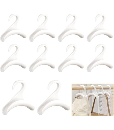 Appendini Armadio 10 Pezzi Ganci Per Borse Appendiabiti Gancio