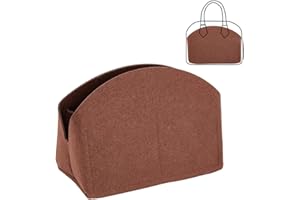 WADORN Insert D'Organisateur de Sac à Main en Feutre, Sac dans Un Sac Shell Shaper Sac à Main Fourre-Tout Organisateur Portable Feutre Doublure Sac Compartiment à L'Intérieur des Inserts pour Alma BB