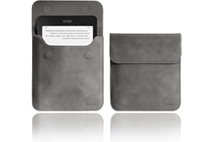 TiMOVO 7 Inch Sleeve Case for Kindle Oasis (10th Gen. 2019/9th Gen. 2017), Protective Sleeve Cover Pouch Bag for Kindle E-Reader, Space Gray