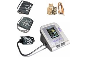 BALAMLB Monitor della Pressione SanguignaVeterinario Digitale,Monitor Veterinario for la Pressione Sanguigna，Attrezzatura veterinaria da Tavolo per la Cura degli Animali di