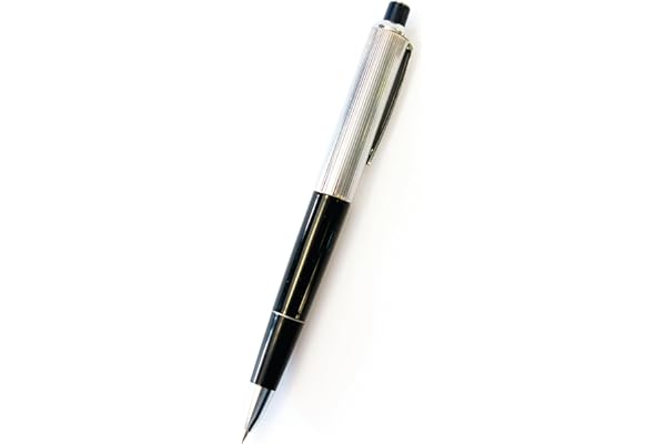 MISTER GADGet - MG30071, Stylo Choc Electrique, Noir, Argent, Gadget Pratique et Amusant pour Surprendre Vos Amis, Stylo Électrique de Haute Qualité pour Blagues et Farces
