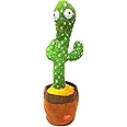 Kart In Box | Cactus Talking Toy for Baby | Dancing Cactus Toy | Talking Cactus | Baby Toys | Dancing Doll | Talking Toys| Speaking Cactus Toy| Cactus Toy | Big Size(14 Inch)