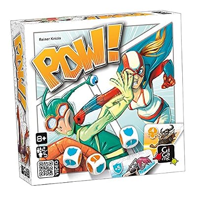 Gigamic - GBPO - Jeu de dés - Pow