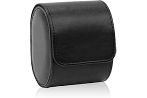 CRSUSUKJ Cassa per Orologio Singola, Guarda Jewelry Box Organizer, Scatola per Orologi in Pelle, Scatola Porta Orologi, Scatola da Viaggio per Orologio,Single Grid Cuoio Regalo Bracciale Custodia Organizzatore
