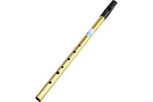 Sondery Fischietto Irlandese in Ottone - Tin Whistle, Penny Whistle in Chiave di D