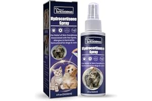 ELLISALANO Líquido desparasitante para Mascotas de para gatos y Perros, pulgas y garrapatas, removedor de piojos y garrapatas (Spray antipicores)