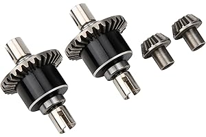 CHICIRIS Mechanizm Różnicowy do Wltoys, RC Racing Car Skrzynia Biegów Mechanizm Różnicowy Zestaw Kół Zębatych 1/14 RC Mechanizm Różnicowy do WLtoys 144001 Zestawy Montażowe Mechanizmu Różnicowego do WLtoys 144