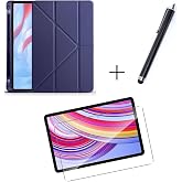 CONSTRAIN - Xiaomi ile uyumlu Poco Pad/Xiaomi Redmi Pad Pro 12.1 İn&ccedil; Tablet Kılıfı + Ekran Koruyucu + Kalem 3'l&uuml; Set - Lacive