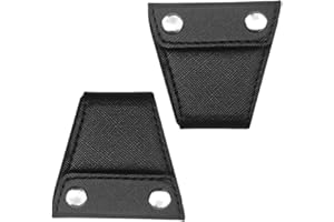 VURYAPI 2 Pezzi Regolatori della Cintura di Sicurezza dell'auto, Fermi della Cintura di Sicurezza, Fibbie Universali di Regolazione della Cintura di Sicurezza dell'auto per Bambini e Adulti (Nero)