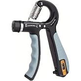 Busstier Adjustable Counter Hand Spring 5-60 Kg Resistant Wrist and Forearm Strengthening Exercise Tool Ergonomically Designed Grip