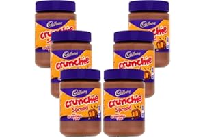 GRONETS Chocolate & Spreads Bundle Pack with Crunchie Spread (6 x 400g) - 1 Pack | Suitable for Vegetarians | Full Case : (6Jar x 400g Each).
