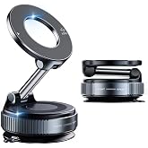 YAOKEEP Vakum Manyetik Ara&ccedil; Telefonu Tutacağı, 360 &deg; Ayarlanabilir Manyetik Telefon Tutacağı, MagSafe i&ccedil;in Eller Serbest Vant