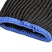 KING DO WAY Black Heat Resistant Protective Gloves Mittens For Hair Straighteners Hair Curler