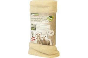 WINDHAGER Schafwoll-Vliesdecke 2x1m weiß 100g/m²