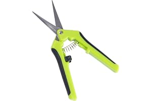 Hyindoor Hydroponics Multi Purpose Curved Blade Scissor Pruning Shear