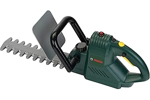 Theo Klein 8440 Bosch Hedge Trimmer I Battery-Powered Toy Hedge Trimmers with Light and Sound Functions I Toy for Children Aged 3 Years and up