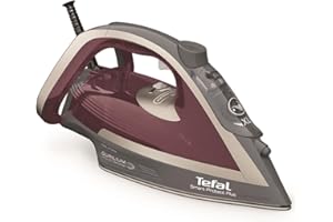 Tefal FV6870 Smart Protect Plus Plancha de Vapor, Rojo y Gris