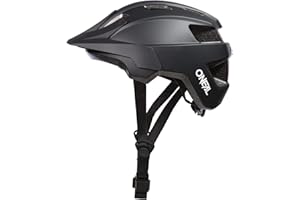 O'NEAL | Casco da bici | Bambini | Mountain Bike | Apertura e chiusura con una mano, taglia regolabile fino a 56cm, standard di sicurezza EN1078 | Flare Youth Helmet Plain V.22 | Black | OS (51-55cm)