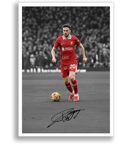 Foto 15x10 Cm Con Autografi Stampati Di Darwin Nunez, Mo Salah E Cody Gakpo – Regalo Perfetto Per Tifosi Del Liverpool, Idea Per Poster O Collezione