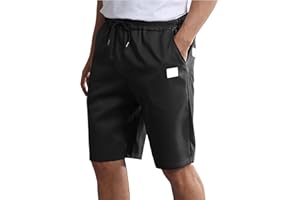 TMEOG Męskie szorty letnie spodenki na co dzień elastyczna talia szorty chinosy joggery sportowe szorty z kieszeniami szybkoschnące spodenki plażowe na siłownię dla mężczyzn