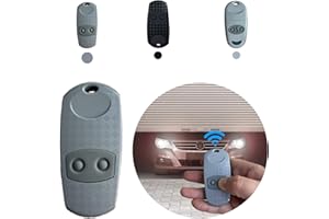 CGREATTECH Telecomando universale Cancello, Telecomando ONLY 38SET Cancello universale adatto per Venu Top 432NA/432/432EE/ 432A/432M/432S T432 (1*Grey)