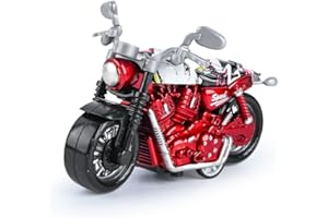 ZGCXRTO Moto modèle Jouet, Simulation Moto Jouet,Alliage Moto modèle Jouet,Jouet de véhicule à Traction Hautement Cadeaux Moto Jouet pour Enfant Jouet intellectuel