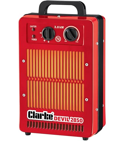 Clarke Devil 6009 Industrial 9KW Electric Fan Heater (3Ph) - Tools4Sale