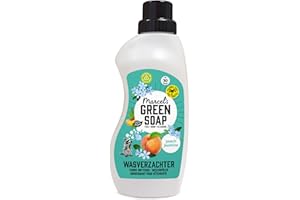 ‎MARCEL'S GREEN SOAP Marcel's Green Soap - Weichspüler Pfirsich & Jasmin - Weichspüler - Frei von Plastik und Palmöl - Umweltfreundlich - Vegan - 750ml