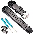 Soft Rubber Strap Replacement for Casio Protrek PRG260 PRG250 PRG550 PRW2500 PRW3500 Men's Waterproof Sport Resin Strap 18mm Watch Accessories