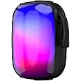 ZEBRONICS Music Bomb 40 10W Output Portable Wireless Speaker with Bluetooth 5.1, TWS, 15h Backup, FM Radio, AUX, USB, mSD, Call Function, One-Sided RGB Lights and Fabric Finish
