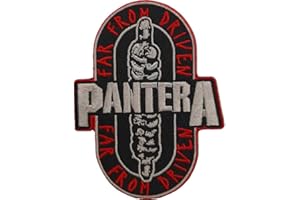 ROCK OFF OFFICIALLY LICENSED PRODUCTS Rock Off Pantera Far from Driven - Parche tejido oficial