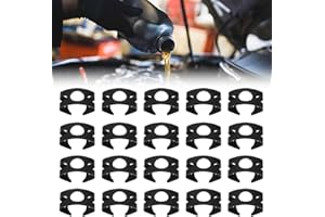 LAJUP 20 Morsetti Di Fissaggio Per Volkswagen Golf, Scirocco, Audi 171611715 4D0611715B, Tubo Del Freno, 20 Pezzi