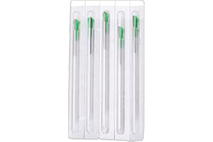 ZHONGYAN TAIHE 100PCS Akupunkturstifte mit Tube, Massagestift, Edelstahl (0.25 * 50mm)