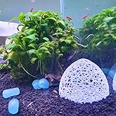 Woof Aquarium Baby Shrimp And Baby Fish Cave, hiding Area 8x6 cm,moss Wrapping Cave