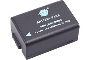 DSTE ELECTRON DSTE DMW-BMB9E DMW-BMB9 DMW-BMB9PP Batería Compatible con Panasonic Lumix DMC-FZ40, DMC-FZ48, DMC-FZ60, DMC-FZ62, DMC-FZ70, DMC-FZ72, DMC-FZ100