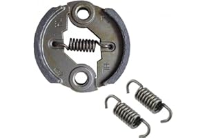 PINICECORE 2 Piezas De 10 Cm * 42cm 65mn Campo Segadora De Muelle del Embrague Strimmer Desbrozadora Embrague De Piezas De Repuesto Accesorios para Segadoras De Embrague