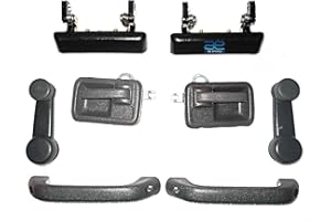 AEspares Adatto per Suzuki SJ410 SJ413 SJ Samurai maniglie interne esterne set completo 85 86-95