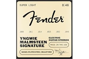 Fender Yngwie Malmsteen Electric Guitar Strings 8-46, 0733250600