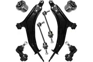 TEILEX GERMANY Kit bracci di sospensione anteriore compatibile per LAND ROVER FREELANDER LN composto da 10 ricambi auto