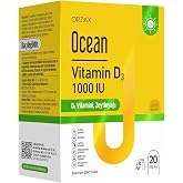 Ocean Vitamin D3 1000 IU 20 ml Sprey 130 Puff, Takviye Edici Gıda