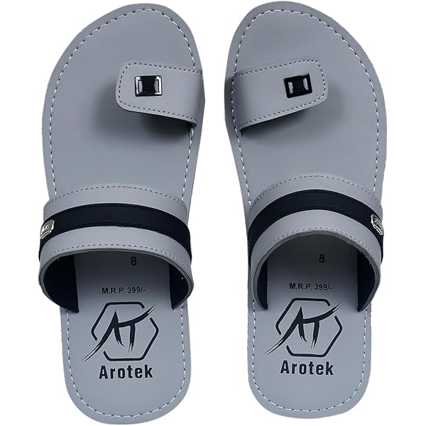 Buy AEROTEK Men Flip-Flop Slipper/Casual wear Chappal/Home \u0026 Office Use  Chappal (Grey, UK Footwear Size System, Adult, Men, Numeric, Medium, 9) at  Amazon.in