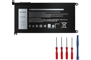 OUSIDE WDX0R Laptop Akku für Dell Inspiron 13 7378 5378 7368 5379 5368 7375 17 5767 15 7579 5567 5578 5570 5568 7569 5579 5565 7573 Latitude 3189 3580 P66F P58F P32E Y3F7Y 11.4V 42Wh