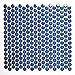 Produktbild Mosaikfliesen Fliesen Mosaik Küche Bad WC Wohnbereich Fliesenspiegel Keramik Knopf uni kobalt blau glänzend 5mm #K094