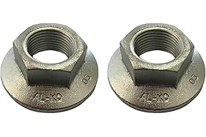 Lupsty Set of 2 M24 Alko One Shot nuts, hub, stake, 32 mm, knot, trailer, caravan