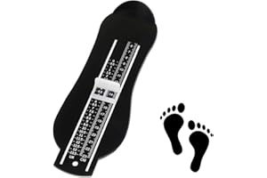 FIZZIX Family Foot Measuring Device - Accurate & Easy-to-Use UK Shoe Size Measuring Tool - Durable, Perfect for Growing, Essential for Parents